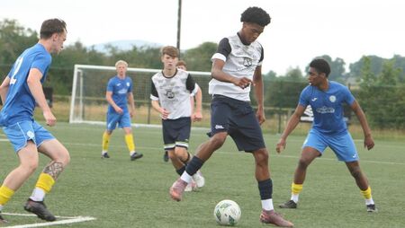 Points shared after eight goal thriller