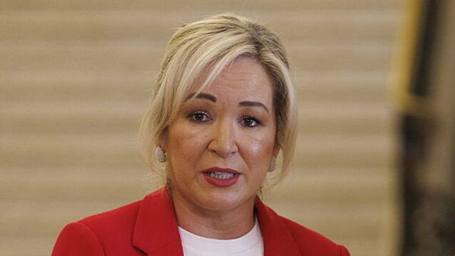 I have no intention of bringing Stormont down: Michelle O’Neill