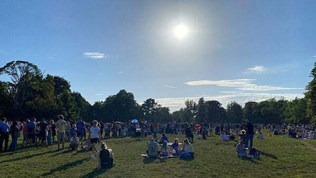 Live: Solar eclipse 2026 underway in Ireland