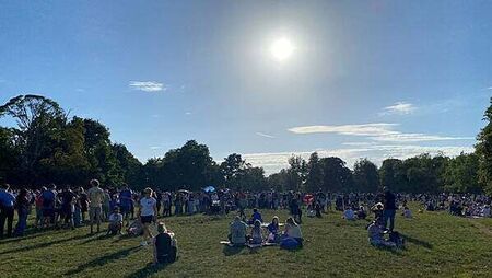 Live: Solar eclipse 2026 underway in Ireland