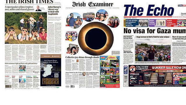 What the papers say: Thursday's front pages