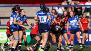 <p>Leinster U18s in action against Munster in the opening round. Photo: Leinster Rugby. </p> <p>Leinster U18s in action against Munster in the opening round. Photo: Leinster Rugby. </p>