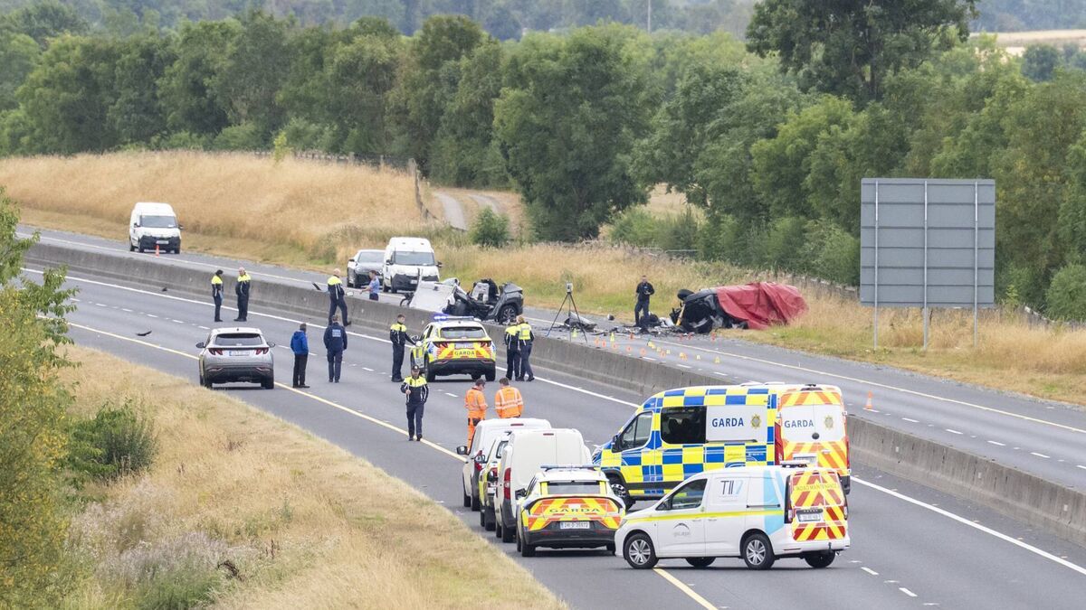 UPDATED: Four killed following Kildare motorway collision