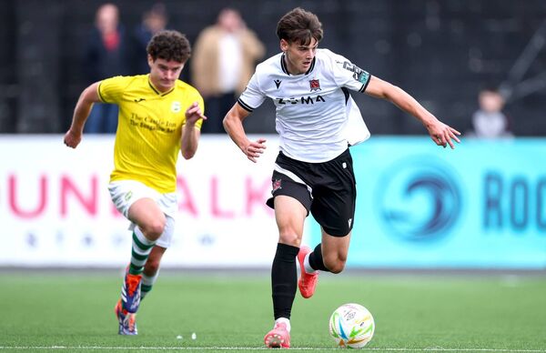 Egor Vassenin helped Dundalk to a convincing win over Castlebar Celtic Egor Vassenin helped Dundalk to a convincing win over Castlebar Celtic
