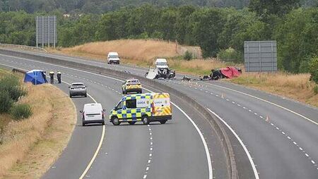 Five teenage boys killed in M9 crash named locally