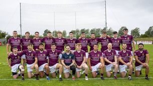 <p>The historic Athy team that have re-ignited hurling in the town. Photos: James Lawlor. </p>