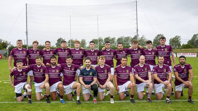 <p>The historic Athy team that have re-ignited hurling in the town. Photos: James Lawlor. </p>