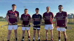 <p>Athy hurlers - Finn Kane, Conor Cuddy, Niall Coffey, Sean Ronan, Shane Coffey</p> <p>Athy hurlers - Finn Kane, Conor Cuddy, Niall Coffey, Sean Ronan, Shane Coffey</p>
