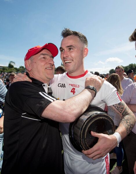 Cathal McCarron enjoyed a very successful career with Tyrone under the management of Mickey Harrte Photo: ©INPHO/Morgan Treacy