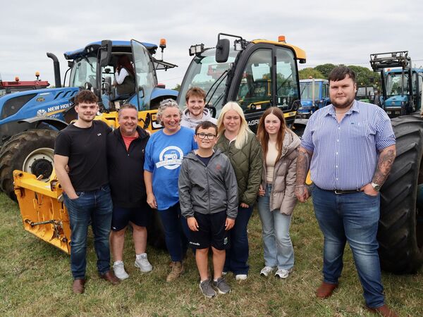 Eddie Glass, Gavin Walshe, Daun Lawless, Cian Lewis, Kyle Walshe, Diane Walshe, Alli Walshe, and Killian Faulkner at the 24th Mac & Norman Rally. Eddie Glass, Gavin Walshe, Daun Lawless, Cian Lewis, Kyle Walshe, Diane Walshe, Alli Walshe, and Killian Faulkner at the 24th Mac & Norman Rally.