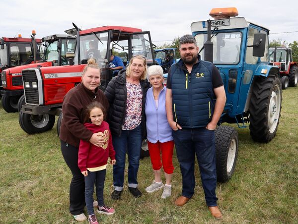 Alison Bradley, Lucy Merrins, Brigid Bradley, Mary Coleman, James Merrins at the 24th Mac & Norman Rally. Alison Bradley, Lucy Merrins, Brigid Bradley, Mary Coleman, James Merrins at the 24th Mac & Norman Rally.