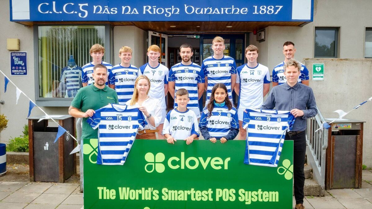 Naas GAA unveils new senior football jersey and sleeve sponsor  