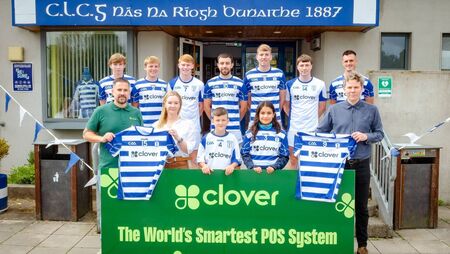 Naas GAA unveils new senior football jersey and sleeve sponsor  