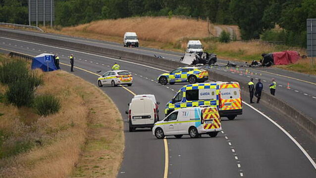 One of teens killed in motorway crash was ‘in the care of Tusla’