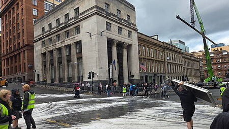 Glasgow transformed into Gotham City for filming of The Batman: Part II