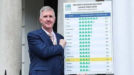 Louth on top as local authorities ranked on housing delivery