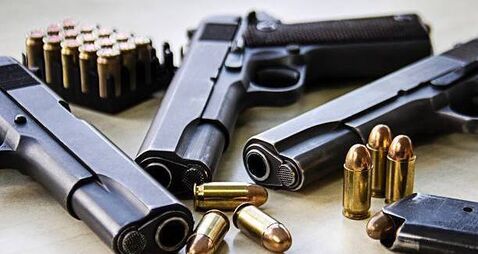 No bail for pair accused of having guns and cannabis 