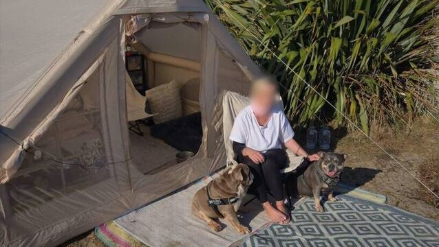 Kildare mum in chronic pain is now living in a tent 
