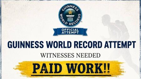 Get Paid to Witness a World Record Attempt in Laois 