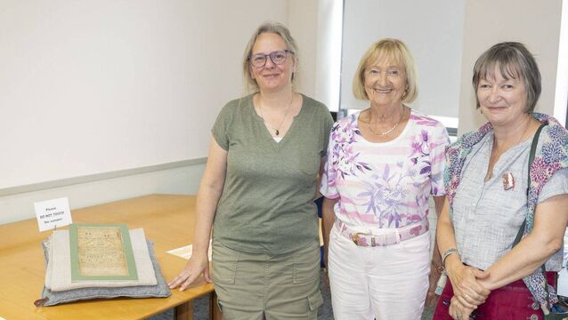 Quaker artefact brings visitors to Castledermot 