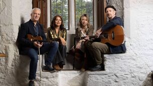 <p>Four of Ireland's most outstanding traditional musicians: Muireann Nic Amhlaoibh, Pauline Scanlon, Tom Morrow and John Doyle </p> <p>Four of Ireland's most outstanding traditional musicians: Muireann Nic Amhlaoibh, Pauline Scanlon, Tom Morrow and John Doyle </p>