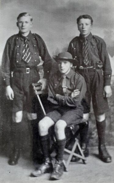 The three Dempsey brothers who were part of Na Fianna Éireann The three Dempsey brothers who were part of Na Fianna Éireann