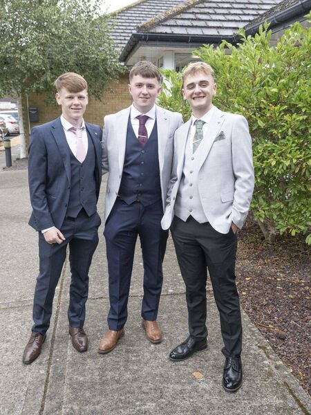 Jack Curtis, Shane Baldwin and Fionn Power