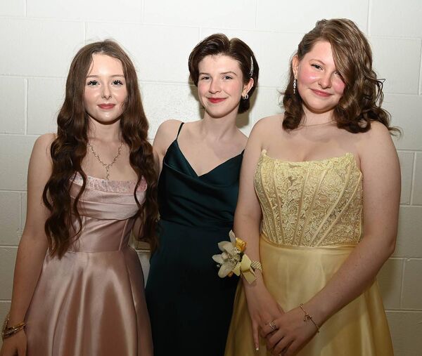 Addison Hughes, Ellen Mallon and Callie Ryan 