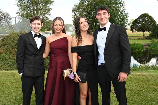 Evan Fernandes, Ella Wallis, Julia Fox and Alister Preece 