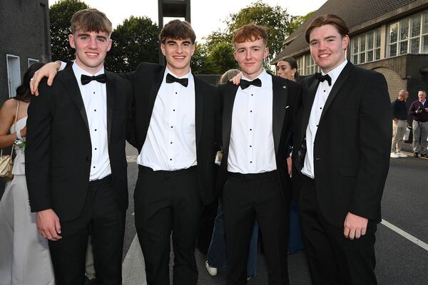 Daniel Collins, Finn Keogh, Cillian Boyle and Billy O'Neill 
