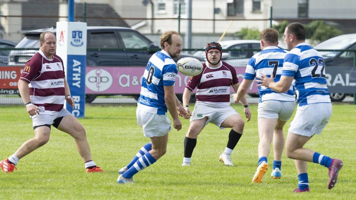 Nine-try Athy off to a flying start 