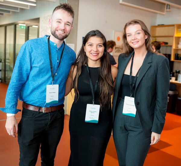 Jason Flood, Chlara TracetBolzan and StaceyMcHugh Jason Flood, Chlara TracetBolzan and StaceyMcHugh