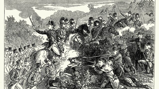 <p>The area where the remains were found is known locally as Gallows Glen and is associated with the United Irishmen’s rebellion</p>