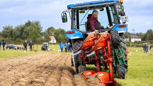 <p>John Whelan from Wexford ploughing in the senior reversible at Ploughing 2026 in Screggan, Tullamore, Thursday 17th September 2026. Photo: Alf Harvey. No reproduction fee</p> <p>John Whelan from Wexford ploughing in the senior reversible at Ploughing 2026 in Screggan, Tullamore, Thursday 17th September 2026. Photo: Alf Harvey. No reproduction fee</p>