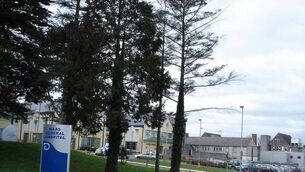 <p>Naas General Hospital</p> <p>Naas General Hospital</p>