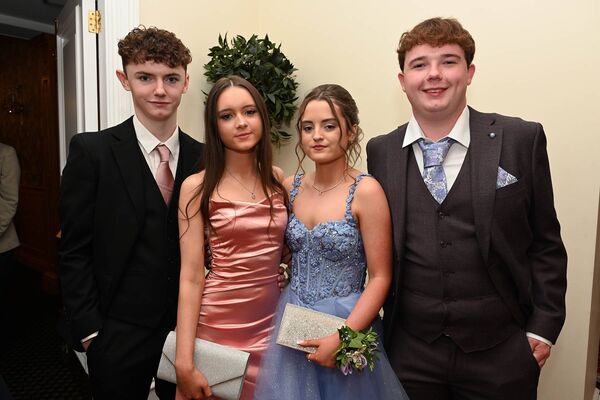 Patrick Tracey, Erika Buckley, Lauren Donoher and Nathan Broughall 