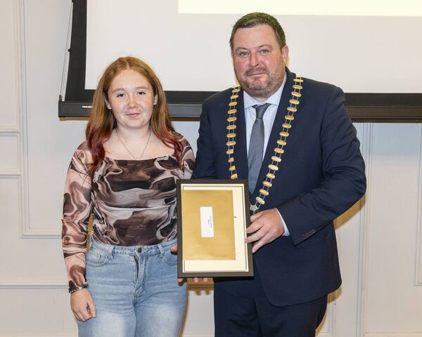 Youth Participation Award winner Abi Nolan-Brereton, Ballyroe Youth Participation Award winner Abi Nolan-Brereton, Ballyroe