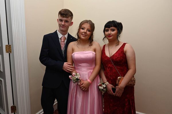 Dylan Reid, Aishling Morphy and Charlotte Leech 