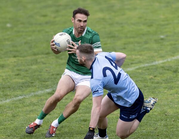 Kevin Murnaghan scored four points in a superb individual display for Moorefield Photo: Sean Brilly Kevin Murnaghan scored four points in a superb individual display for Moorefield Photo: Sean Brilly