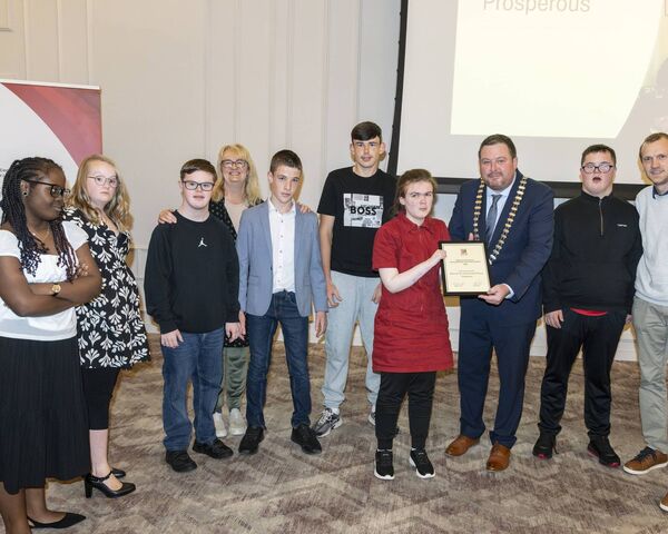 Youth Group of the Year, Room 26 at St Farnan’s Secondary School, Prosperous Youth Group of the Year, Room 26 at St Farnan’s Secondary School, Prosperous