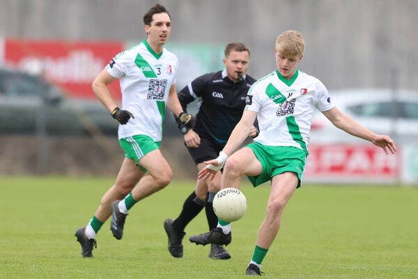 Ryan Kearney has helped Sarsfields set up a Joe Mallon Motors Senior Football Championship quarter-clash with Newbridger rivals, Moorefield. Photo: Photo James Lawlor Ryan Kearney has helped Sarsfields set up a Joe Mallon Motors Senior Football Championship quarter-clash with Newbridger rivals, Moorefield. Photo: Photo James Lawlor