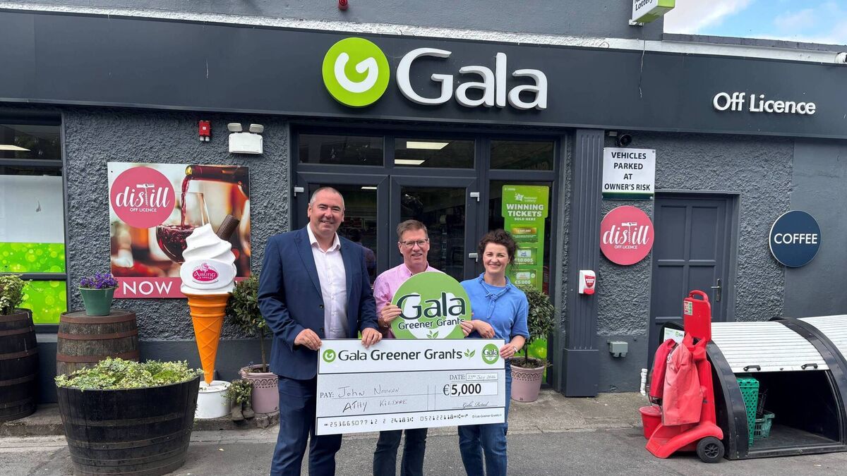 Athy store embraces sustainability with grant