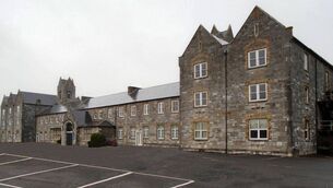 <p>St Vincent's Hospital, Athy, formerly Athy Workhouse and Kildare County Home</p> <p>St Vincent's Hospital, Athy, formerly Athy Workhouse and Kildare County Home</p>