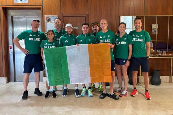 The Irish 100k team The Irish 100k team
