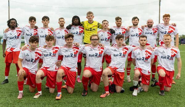 The Athy Town side beaten by Mill Celtic in the KCLR Plate final The Athy Town side beaten by Mill Celtic in the KCLR Plate final