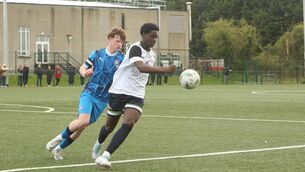 <p>Paul Abankwah scored a sensational goal for Klub Kildare's Under 17s during the 6-3 win over Sligo Rovers at FBD Hotels and Resorts Park</p> <p>Paul Abankwah scored a sensational goal for Klub Kildare's Under 17s during the 6-3 win over Sligo Rovers at FBD Hotels and Resorts Park</p>