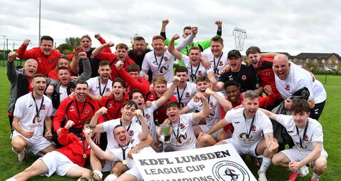 Newbridge United lift first Lumsden Cup
