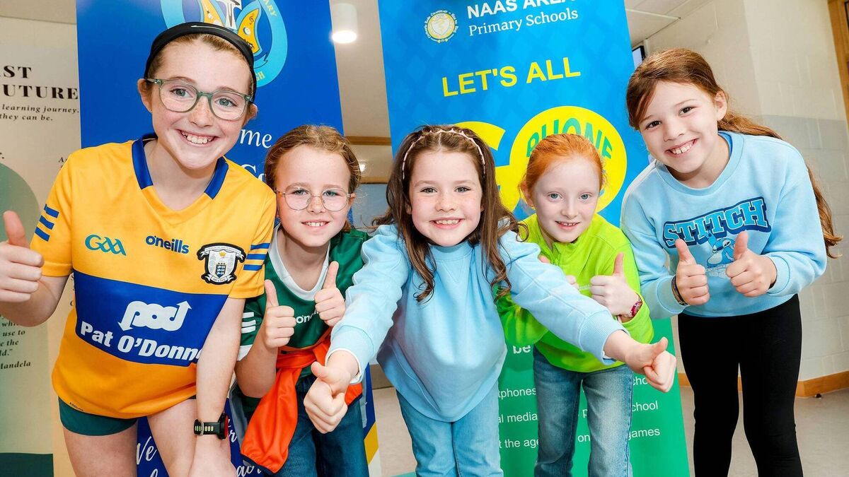 Kildare schools celebrate 'Phone Free' initative