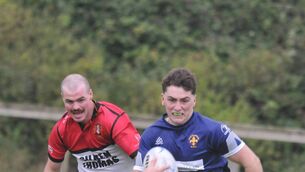 <p>Cill Dara's hat-trick hero, George Twigley, chases down Portlaoise's Will Reilly during Sunday's Leinster League clash at Silken Thomas Park. Photo: Martin Rowe.</p> <p>Cill Dara's hat-trick hero, George Twigley, chases down Portlaoise's Will Reilly during Sunday's Leinster League clash at Silken Thomas Park. Photo: Martin Rowe.</p>
