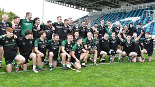 <p>Wolfe Tones revel in their Junior Championship success Photo: Michael Anderson</p> <p>Wolfe Tones revel in their Junior Championship success Photo: Michael Anderson</p>